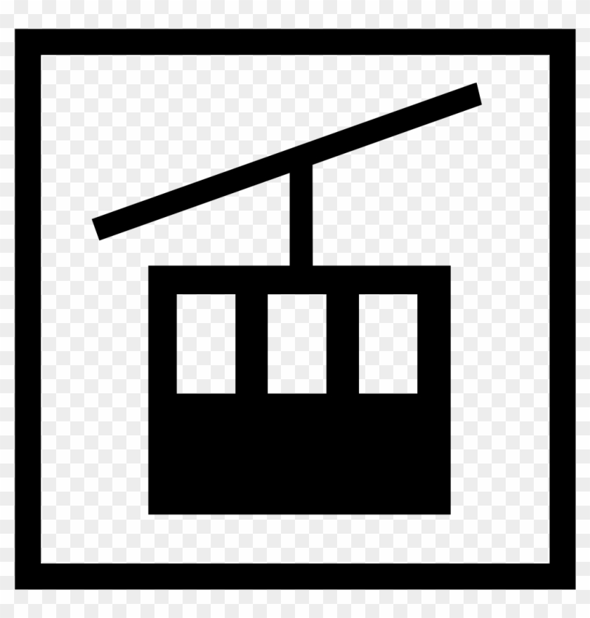 Pictogram Cable Car - Piktogramm Cable Car #1385741