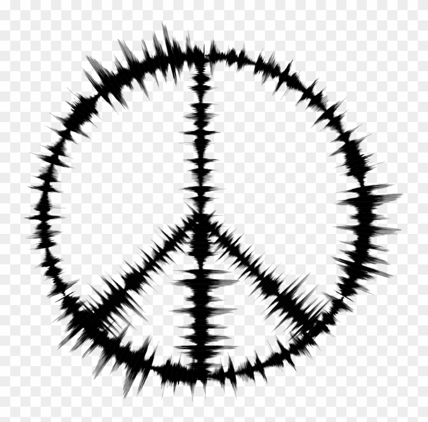 Peace Symbols Pacifism Yutc - Peace Symbol Drawing Art #1385815