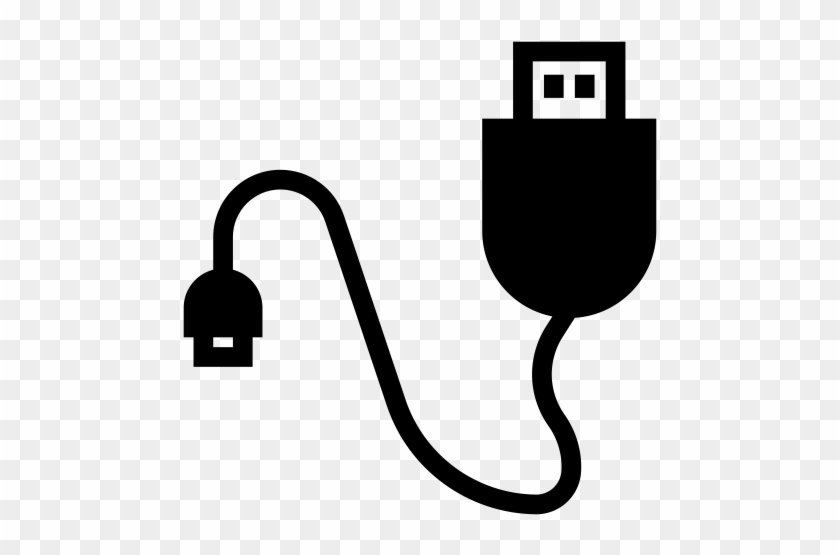Transfer Wire Computercable Usb - Usb Cable Icon Png #1385827