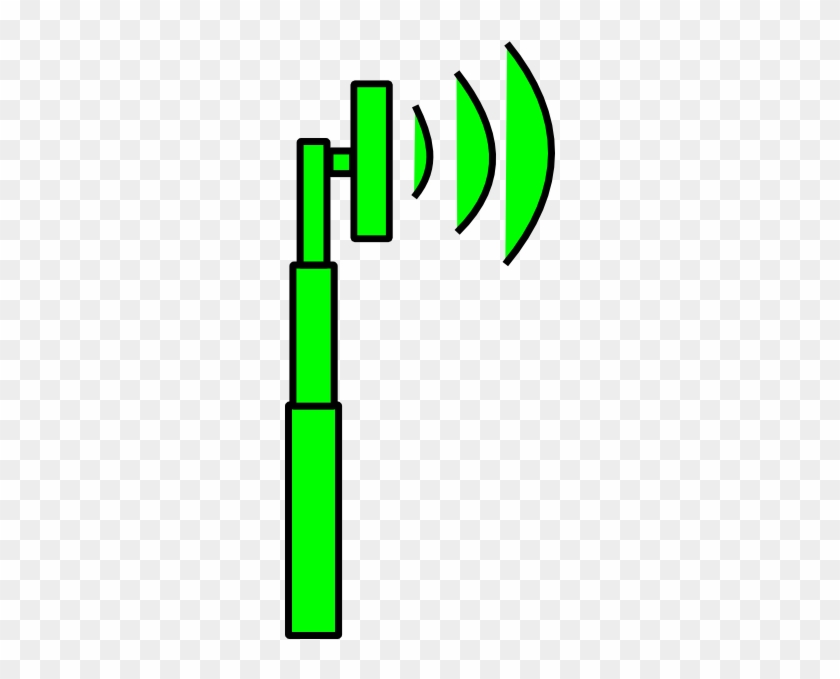 This Free Clip Arts Design Of Roof Antenna Green Cpe - This Free Clip Arts Design Of Roof Antenna Green Cpe #1385839