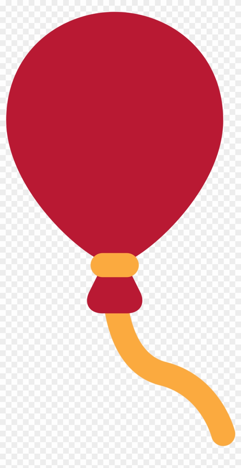 Open - Twitter Balloon Emoji Png #1385893