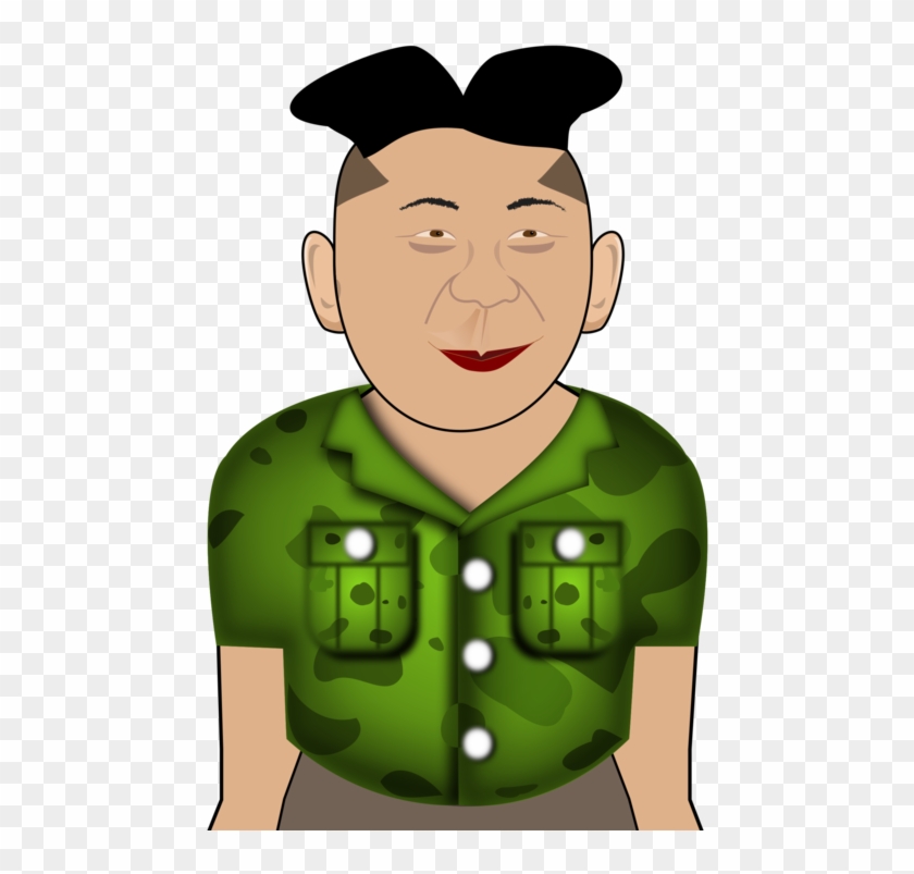 Kim Jong-un Soldier Computer Icons Public Domain - Kim Jong-un #1385899