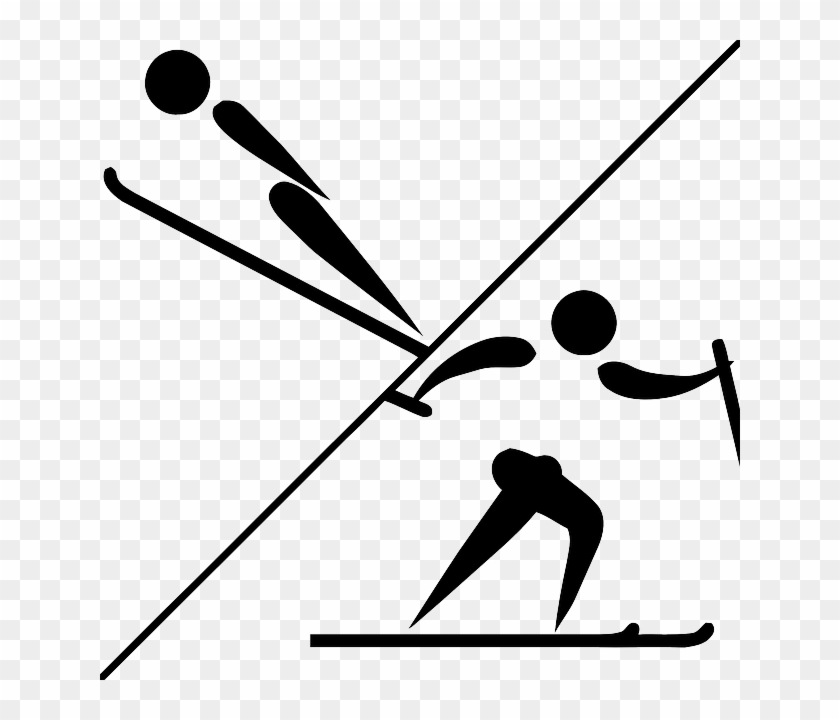 Free Download Cross-country Skiing Clipart Winter Olympic - Nordic Combined Winter Olympics #1385941