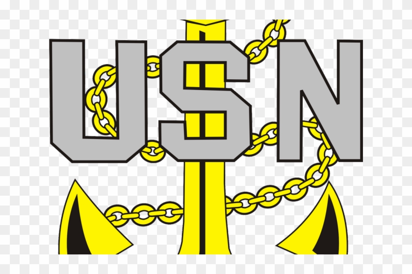 Anchor Clipart Us Marine - Us Navy Logo #1386117