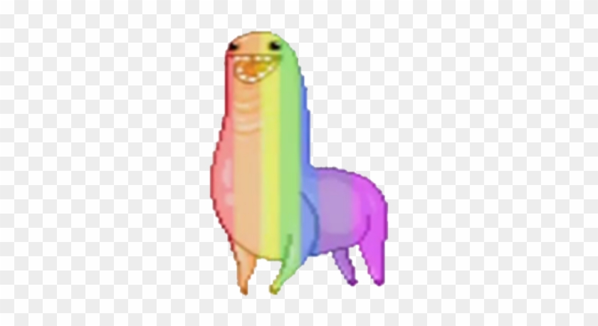 Llama Clipart Rainbow - Rainbow Bunchie #1386120