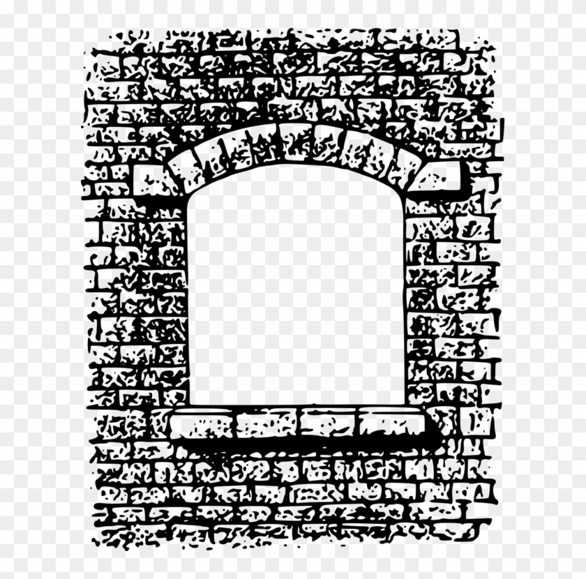 Wall Picture Frames Arch Computer Icons Brick - Clip Art #1386138