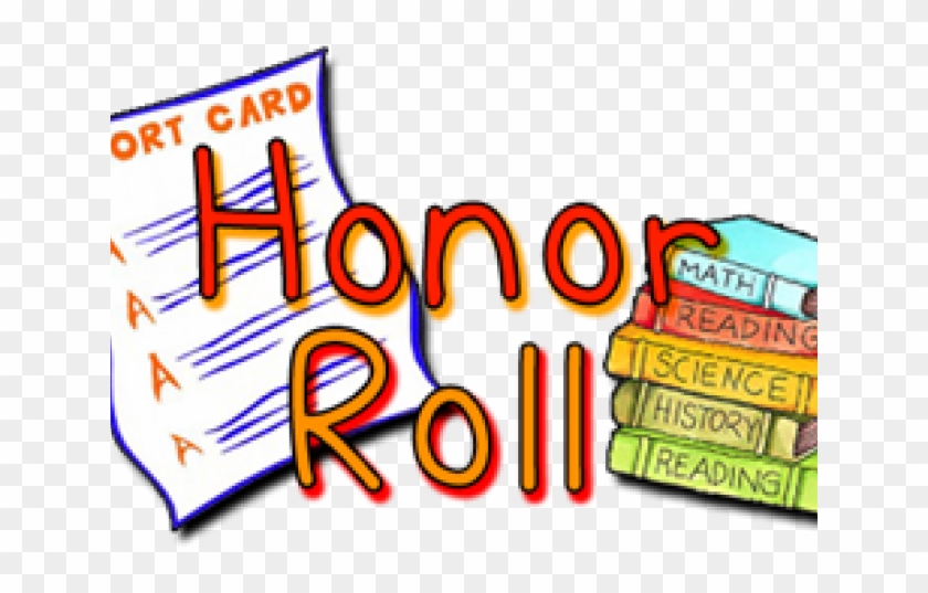 Winning Clipart Honors - Honor Roll Report Card #1386143