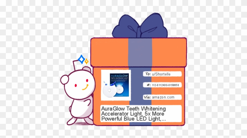 [gifted] U/shortelle Congrats On Winning My Contest - Auraglow 5x Blue Led Light Teeth Whitening Accelerator #1386159