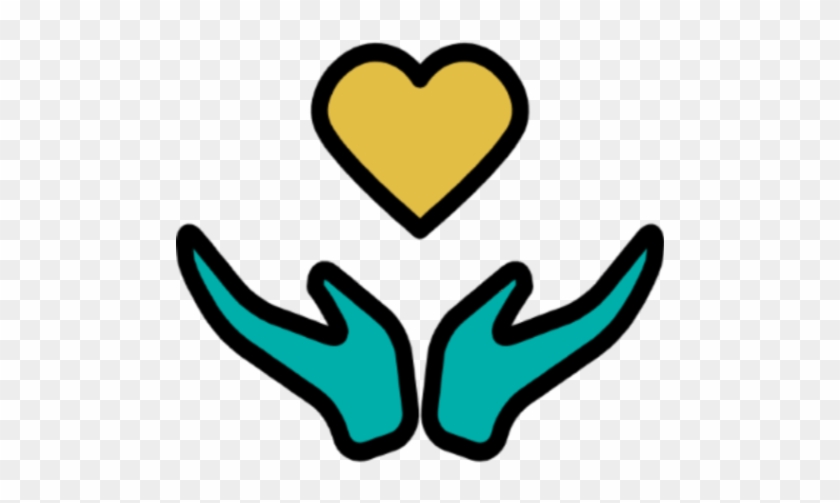 Hands Heart Donate Image Wide - Heart #1386408