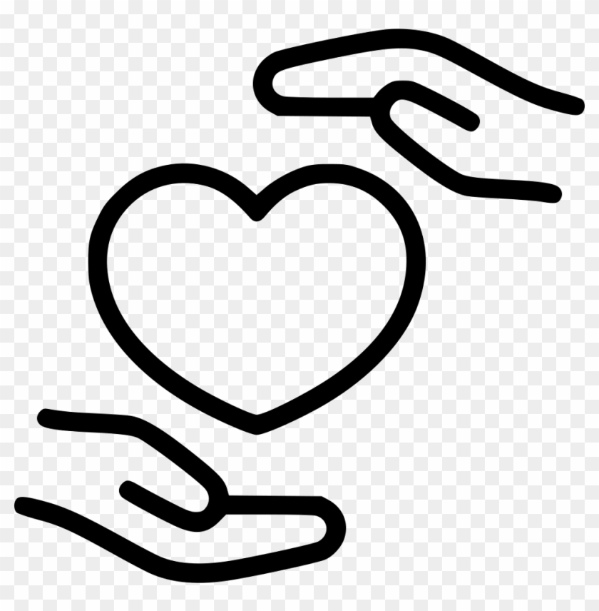 Health Care Medicine Heart Hand Hospital Comments - Heart Hand Icon Free #1386422