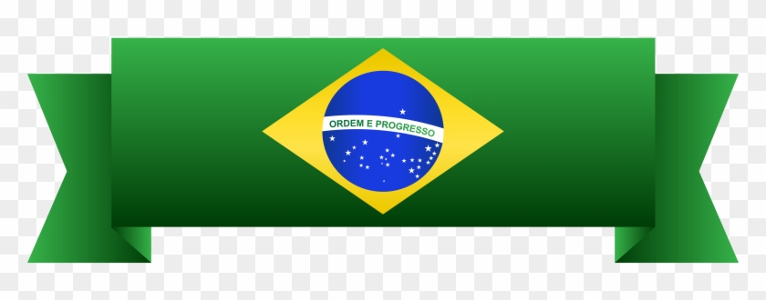 Pin Peas Clip Art - Brazil Banner #1386543