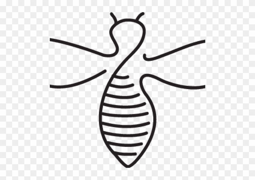 Bee Outline - Outline Of Bee #1386560