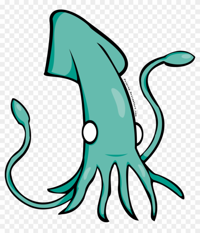 Cartoon Squid Png - Squid Hat Transparent Background #1386601