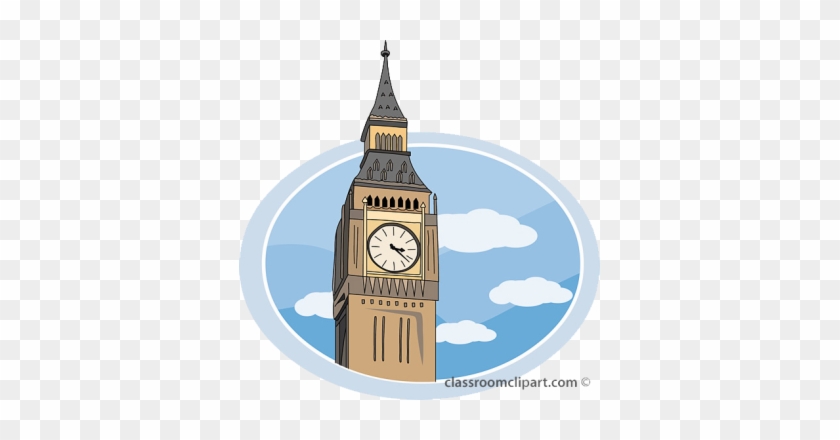 London Clock Tower - Big Ben London Clipart #1386651