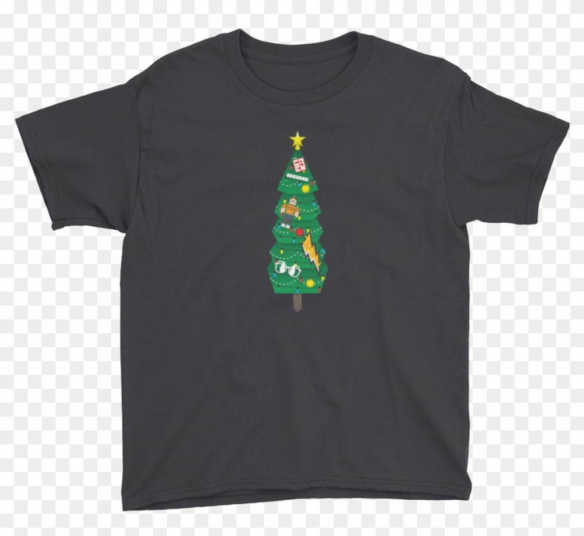 Seedeng Studio Christmas Tree Kids Tshirt Unisex - Dog Cat Paw Love Youth Short Sleeve T-shirt T Is Great #1386673