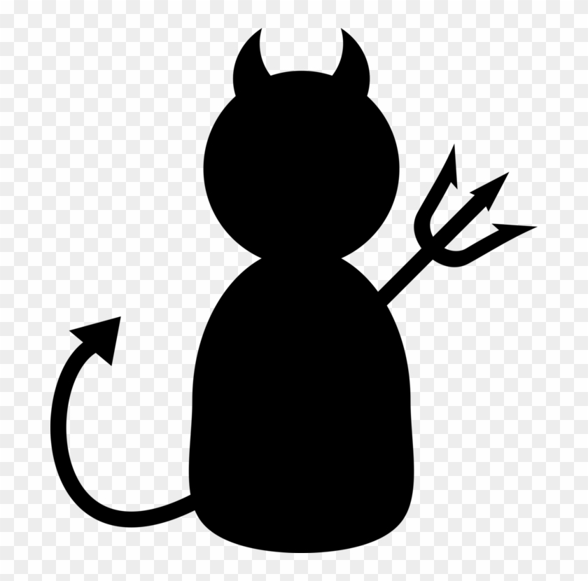 Demon Devil Angel Lucifer Satan - Devil And Angel Clipart #1386686