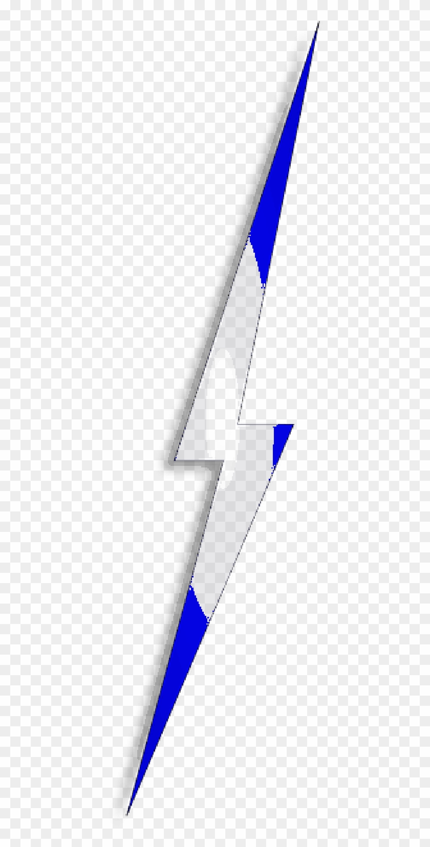 Blue Lightning Bolt Cartoon #1386761