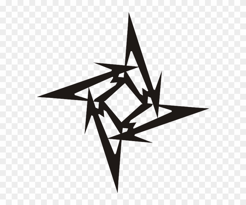 Logo Metallica Ninja Star Vector - Metallica Logo #1386787