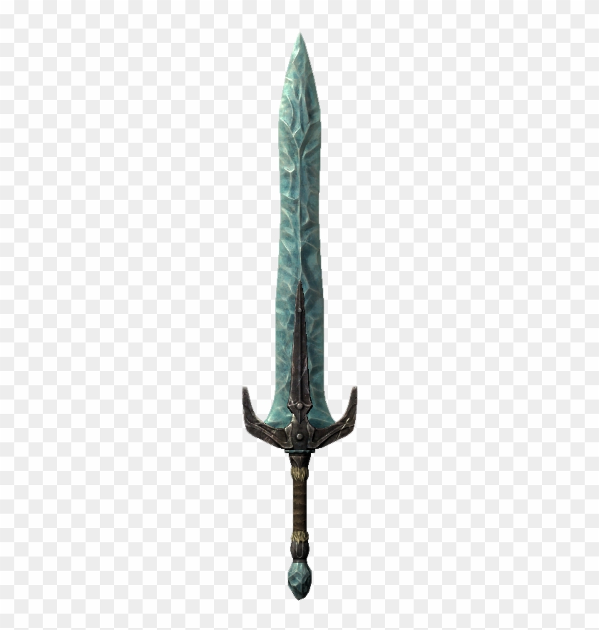 Drawn Dagger Enchanted Sword - Skyrim Épée De Stalhrim #1386789