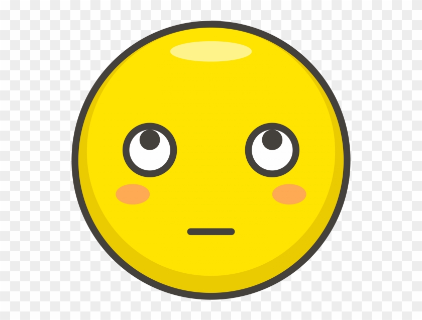 Face With Rolling Eyes Emoji - Zak Designs 6187-0011 Plateau Gallery 32,5 X 26 Cm #1386944