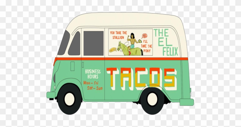 If You Haven't Been To The New Battery Located In Atlanta - Taco Food Truck Clipart #1386959