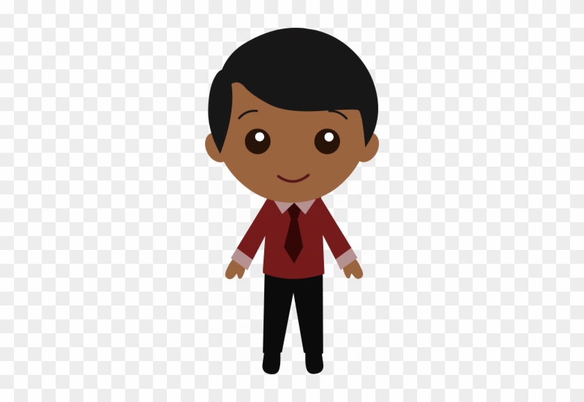 Teenager Cartoon - Black Person Clipart #1387024