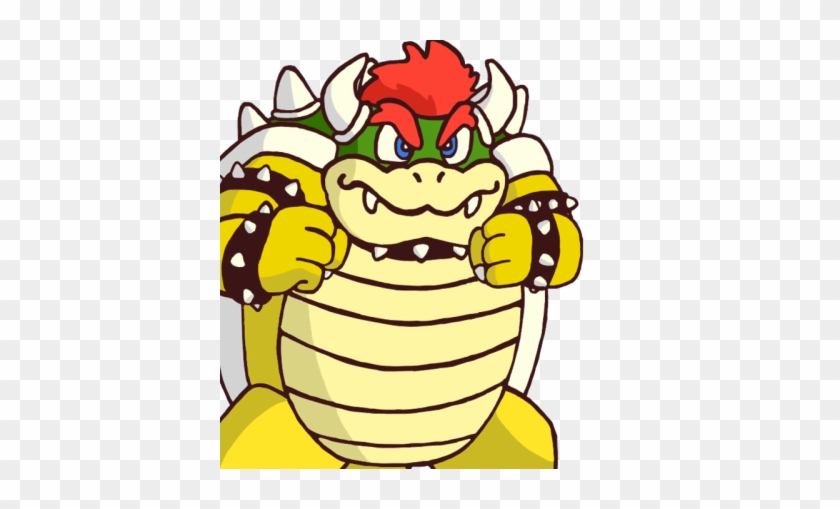 I Drew A Grumpy Bowser All He Wants Is Peach And The - Cartoon #1387049