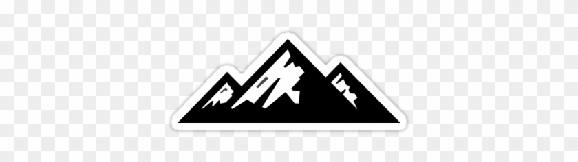 Mountain Mountains Skiing Ski Silhouette Snowboard - Pikes Peak Airstrip Attack Logo #1387125