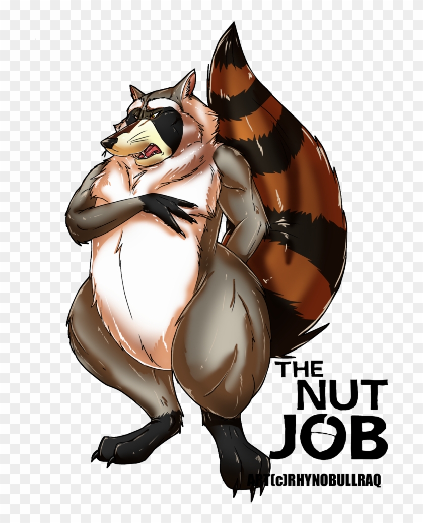 The Nut Job Raccoon By Rhynobullraq - Nut Job The Raccoon #215344