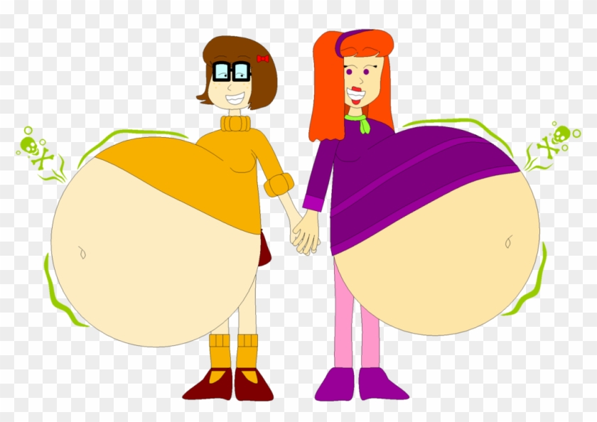 Daphne And Velma Vore Friends By Angry-signs - Fat Velma Dinkley #215620