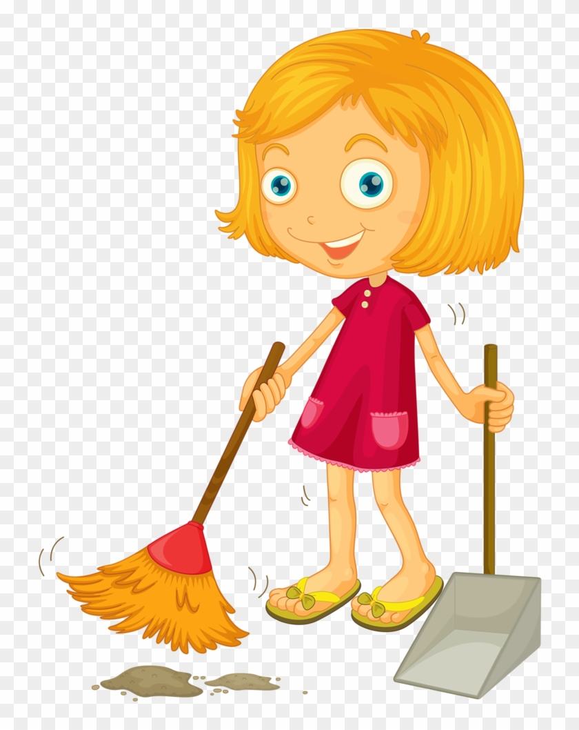 Фото, Автор Soloveika На Яндекс - Sweep The Floor Clipart #215771