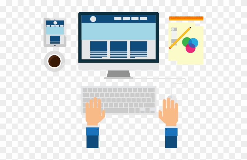 Ux Ui Developer Job Ahmedabad - Web Development Web Design Vector #215866