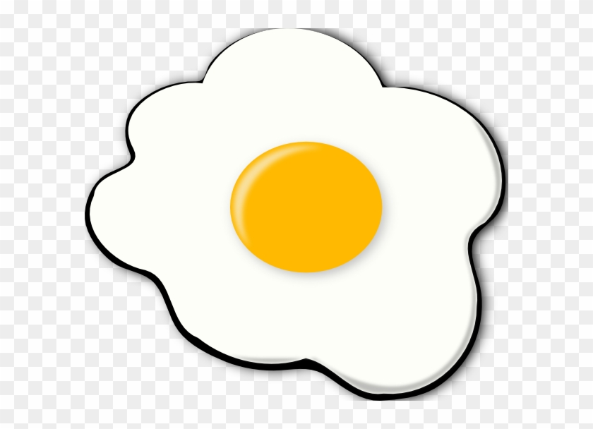 Sunny Side Up Clip Art At Clker - Egg Sunny Side Up Clipart #215869