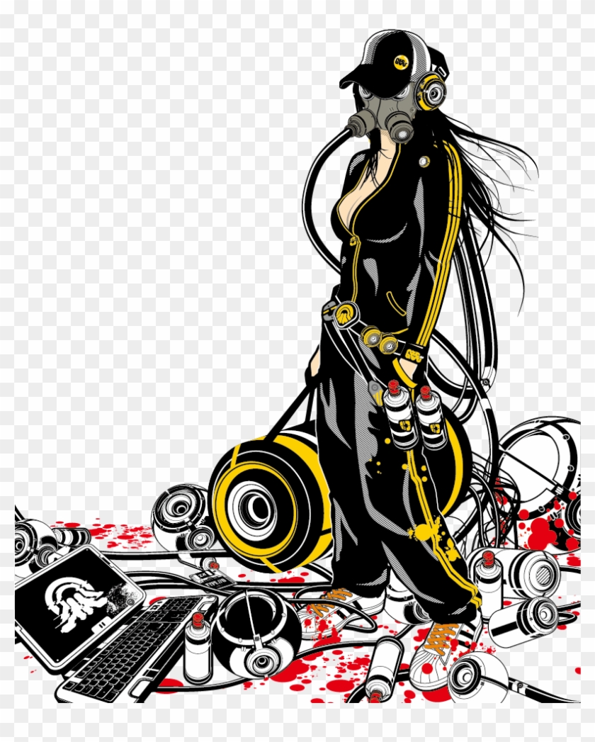 Graffiti Graphic Arts - Graffiti Woman Png #215916