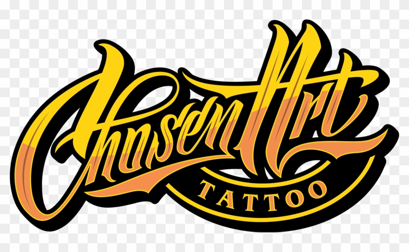 Chosen Art Tattoo Logo - Tattoo Studio Logo Png - Free Transparent PNG  Clipart Images Download