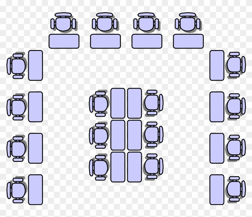 Classroom Seat Layouts - Sitting Arrangement In Classroom #216239