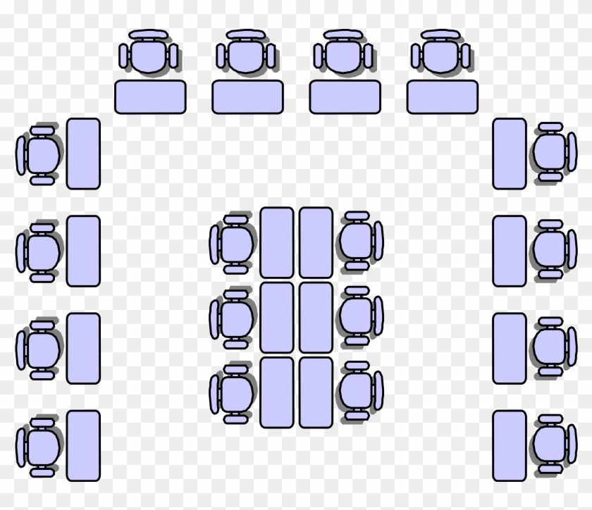 Classroom Seat Layouts - Sitting Arrangement In Classroom #216239