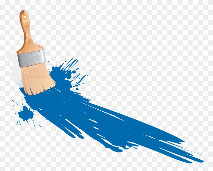 Paint Brush Png Transparent Images - Paint Brush On Transparent Background #216398