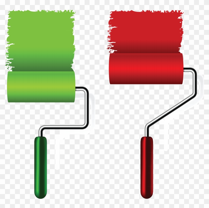 Clipart Info - Roll Brush For Paint #216411