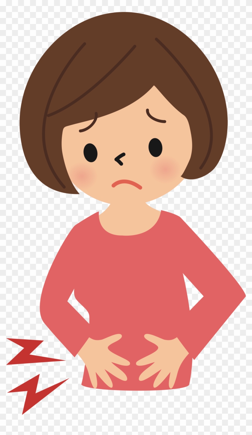 Stomach Pain Cliparts - Stomach Pain Clipart #216426