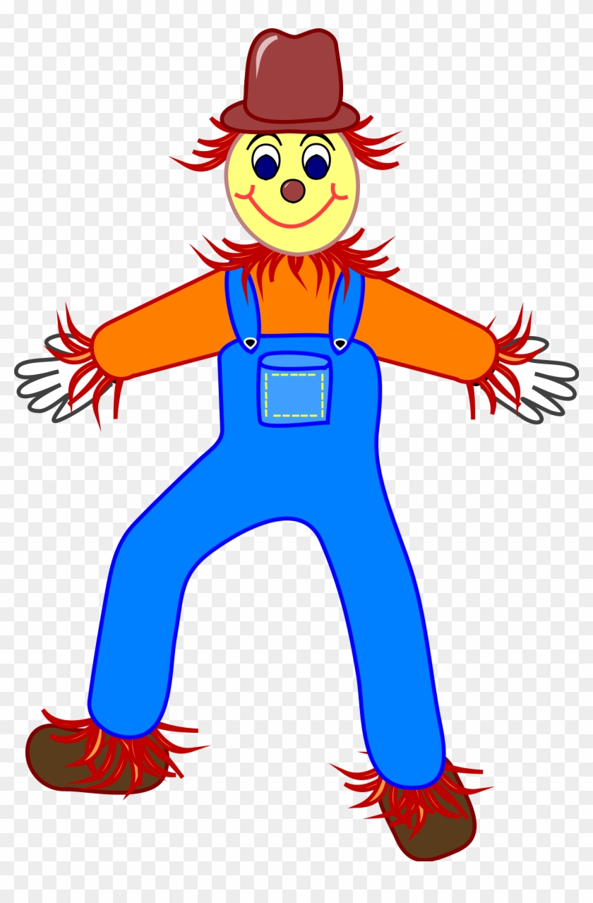 Open - Scarecrow Clipart #216497