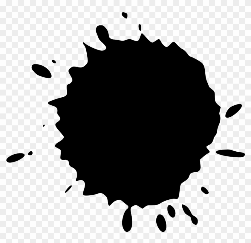 Splat Clipart - Ink #216495