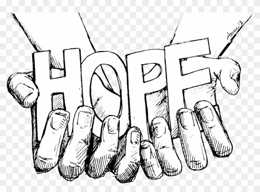 In This Message Of Encouragement And Inspiration, Dr - Easy Drawing Of Hope #216631
