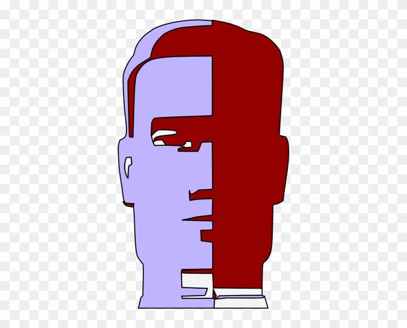 Free Vector Droid Robot Head Face Clip Art - Robot Face Vector #216704