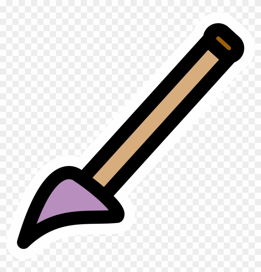 Clipart - Primary Paintbrush - Paintbrush #216791