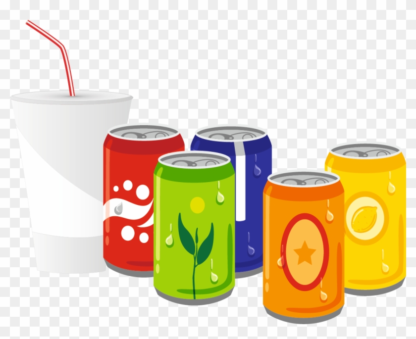 Beverage Clipart Soft Drink - Soft Drinks Clipart #216819