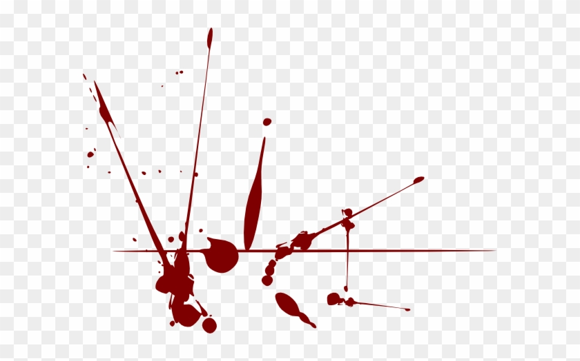 Blood Splatter Png - Vector Blood Splatter Png #216815