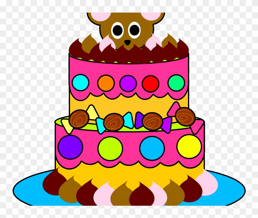 Roo Birthday Cake Kanga Clip Art - Roo Birthday Cake Kanga Clip Art #216874