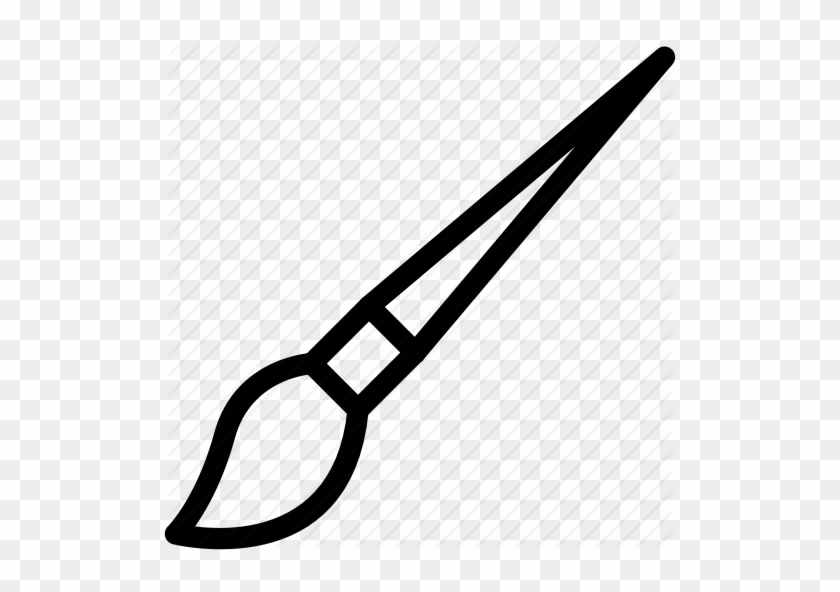 Paintbrush Drawing - Draw A Paint Brush #216860