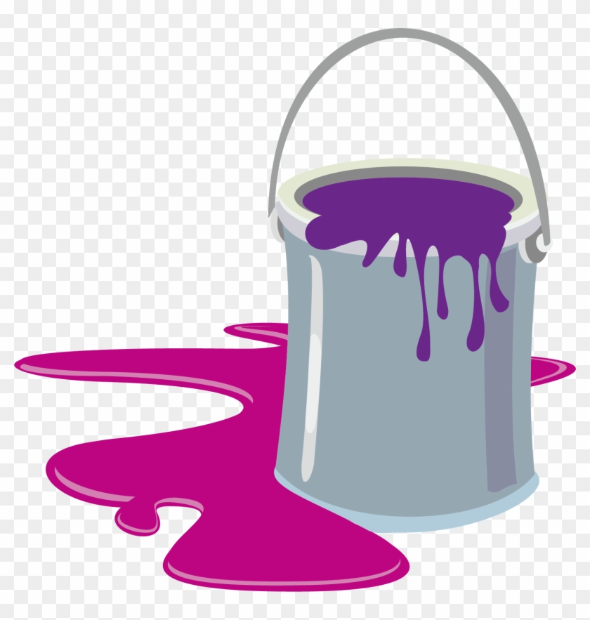 Paint Cartoon Bucket Clip Art Paint Can Clip Art Free